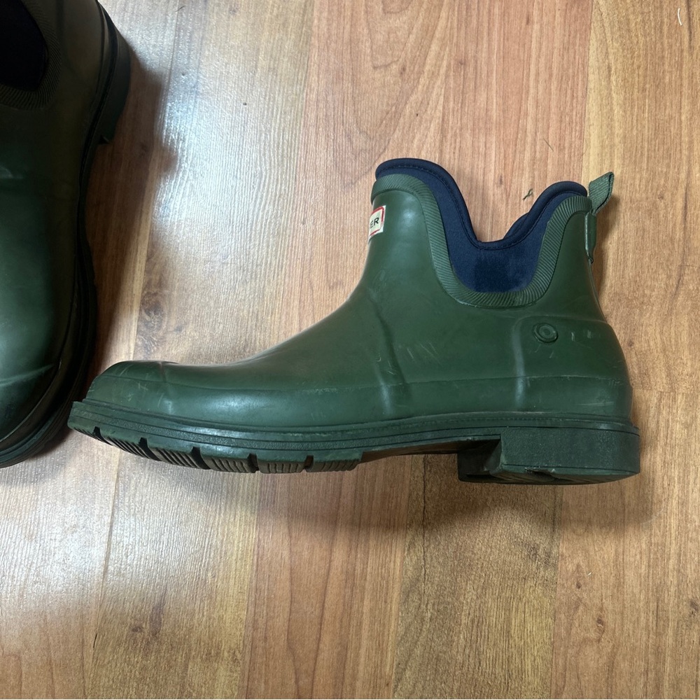 Hunter Low Wellie green by Target 12